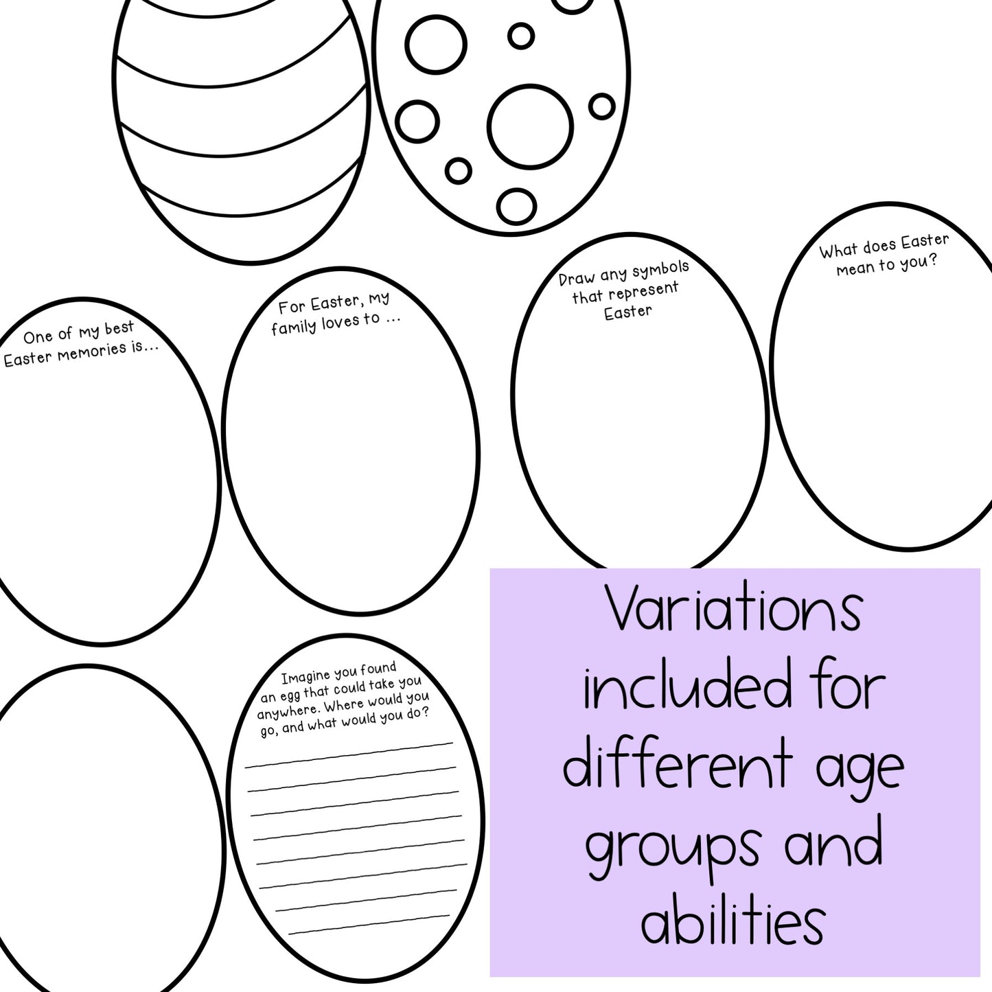 Easter Writing and Craft | Easter Bulletin Board