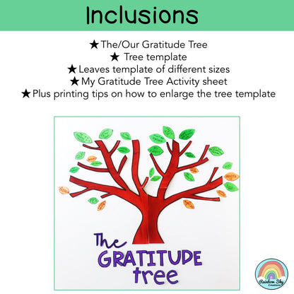 The Gratitude Tree Display - Building Classroom Community