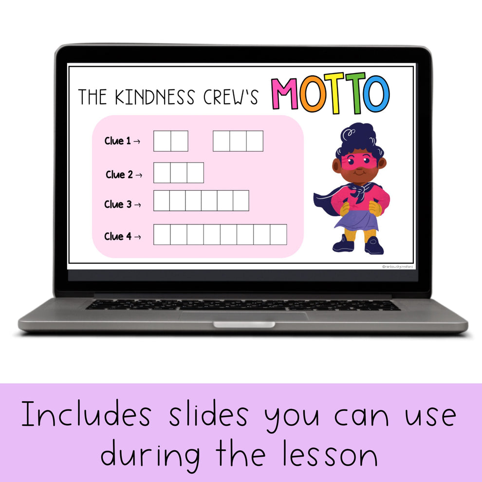 Kindness Day Code Cracker - Escape Room (Grade 1 & 2) – Rainbow Sky ...