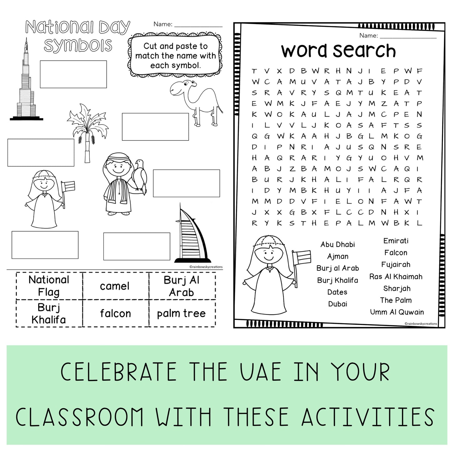 UAE National Day Pack | Grades 1-2