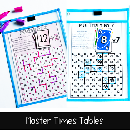 Dots and Boxes MEGA Bundle: Math Operations - Time - 2D Objects - 3D Shapes