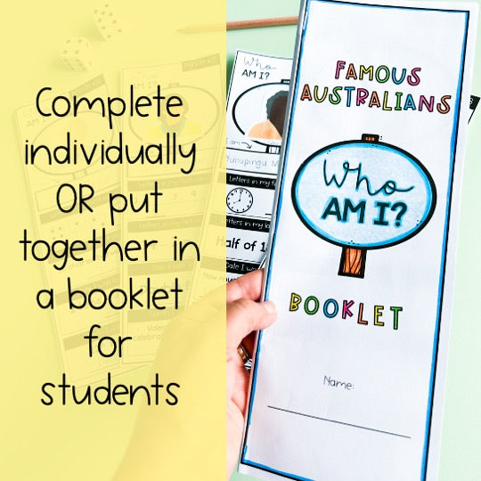 Australian Daily Mental Maths | Famous Australian Who Am I | Years 3-4