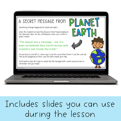 Earth Day Math Code Cracker | Earth Day Escape Room