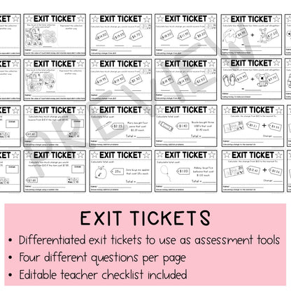 Australian Money BUNDLE | Aussie Money Activities | Year 4