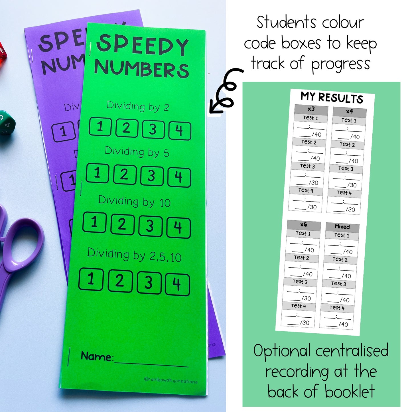 Speedy Numbers MEGA BUNDLE | Math Fluency