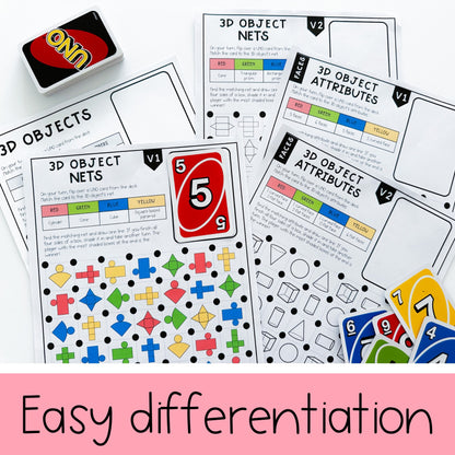 3D Objects Dots and Boxes Game