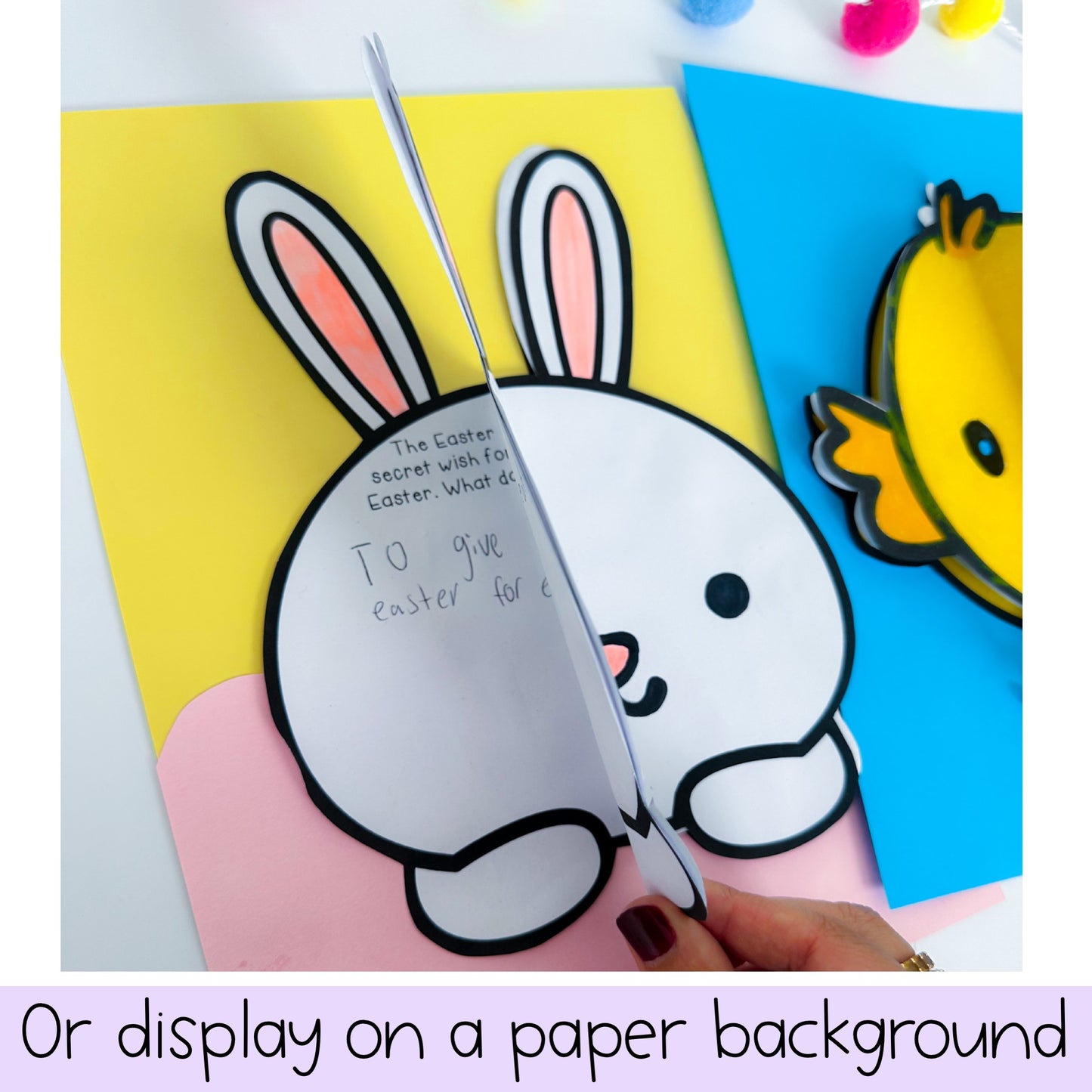 Easter Writing and Craft | Easter Bulletin Board