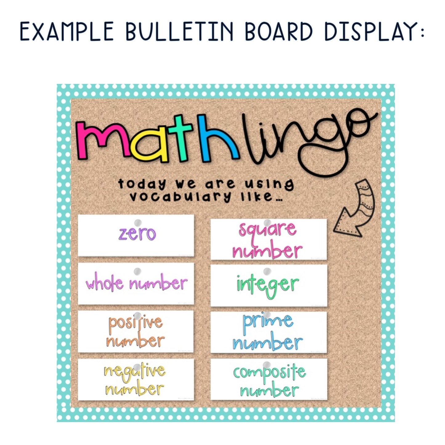 Math Vocabulary Cards | Maths Language | Australian Curriculum Aligned | Grade 6