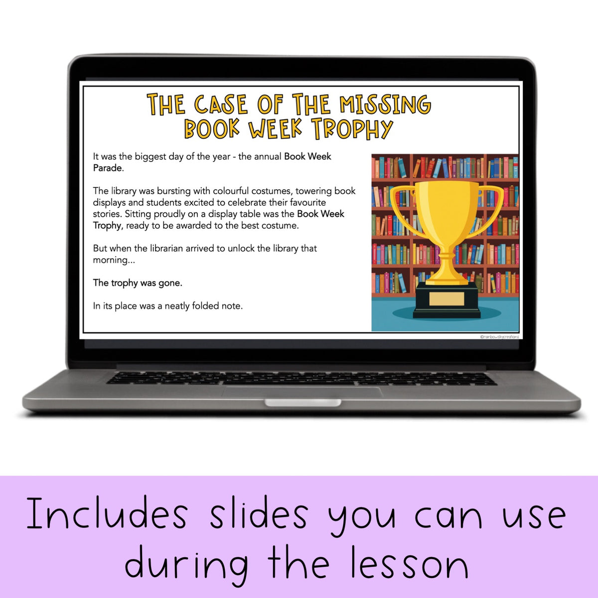 Book Week Math Code Cracker - Grades 3-6 Escape Room
