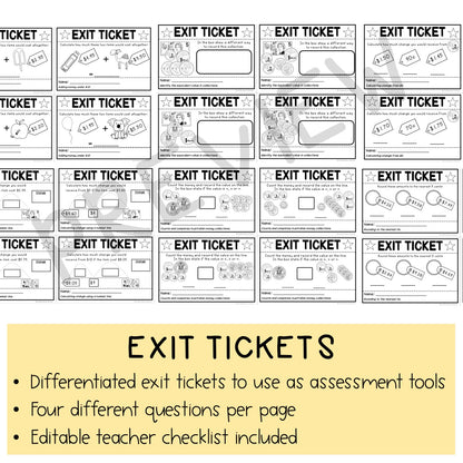 Australian Money BUNDLE | Aussie Money Activities | Year 3