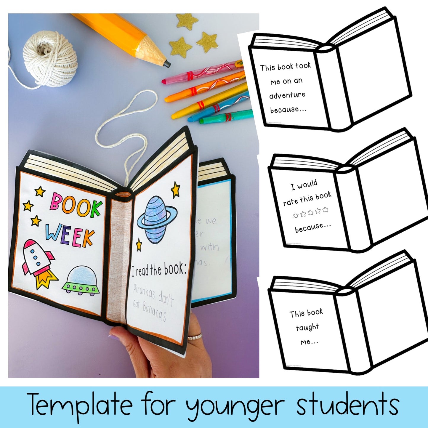 Book Week Craft | Reading Reflection Activity