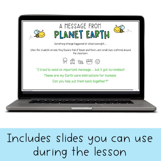 Earth Day Math Code Cracker (Grades 1-2)