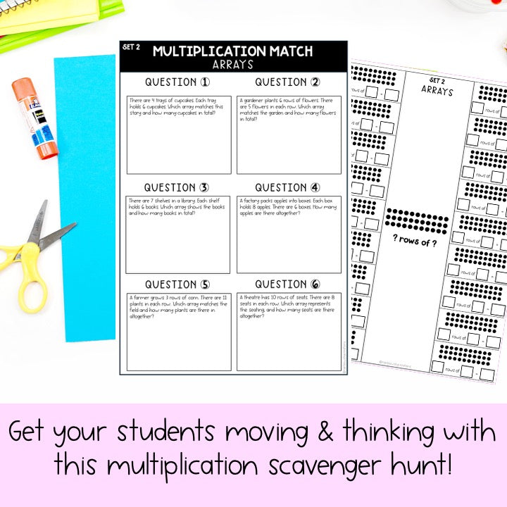 Multiplication Word Problems - Math Story Problem 3rd 4th Grade Review