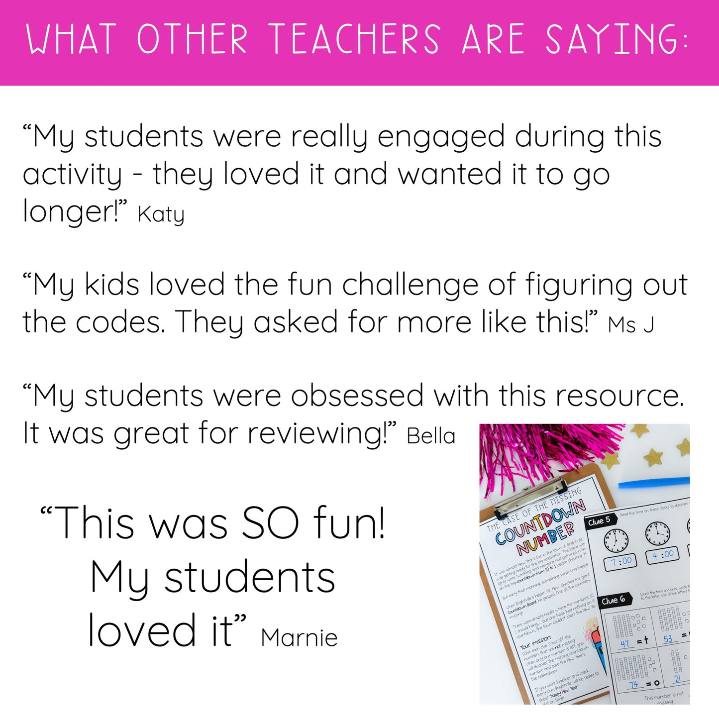 New Years Math Code Cracker - Escape Room (Grade 1-2)