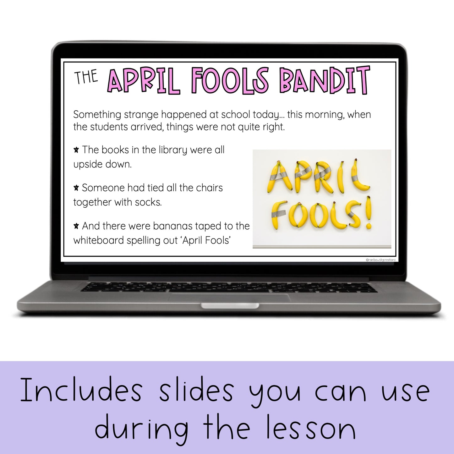 April Fools Day Math Code Cracker - Grade 3-6 April Escape Room