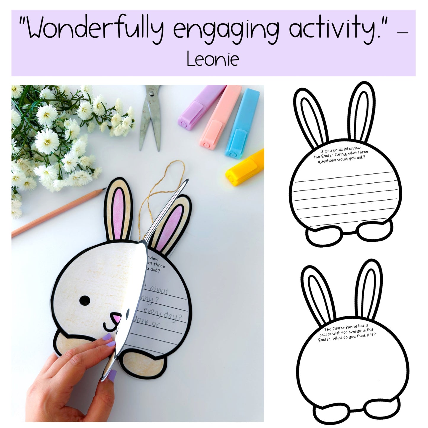Easter Writing and Craft | Easter Bulletin Board