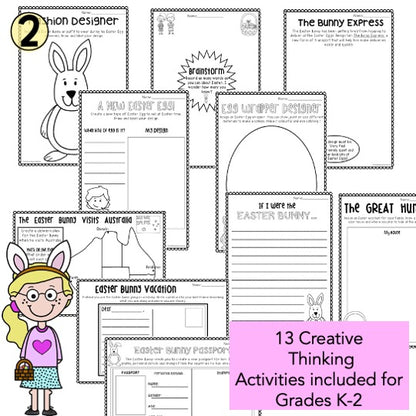 Easter Activity BUNDLE | Differentiated Easter Lessons