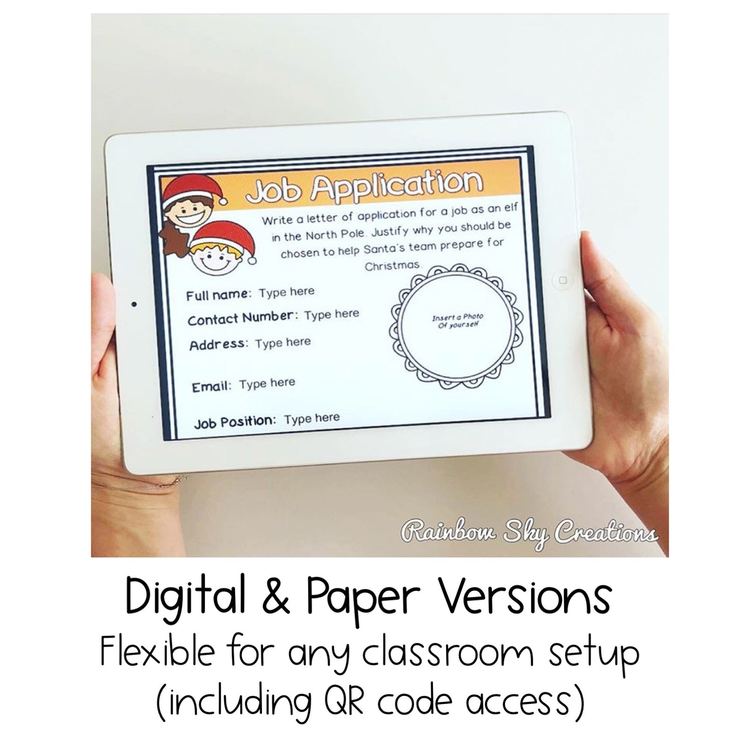 Christmas Activities | Creative Thinking Activities | Grades 3-6 [Digital & Printable]