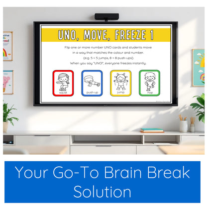 UNO Brain Break Cards