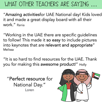 UAE National Day Pack | Grades 3-6