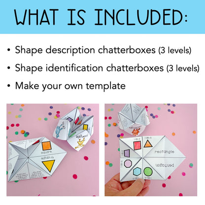 2D Shape Chatterbox | 2D Shape Revision Tool | Year 1 & 2