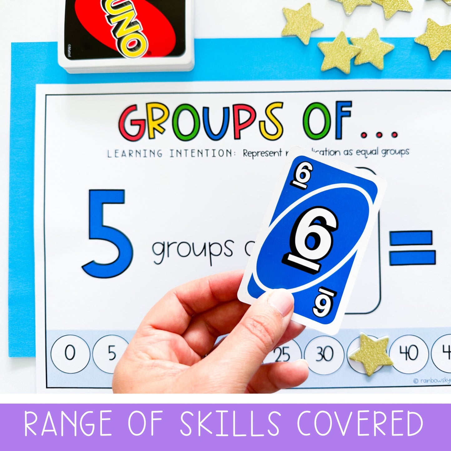 UNO Card Games | Math Centres | Grades 1-2 [VERSION 3]