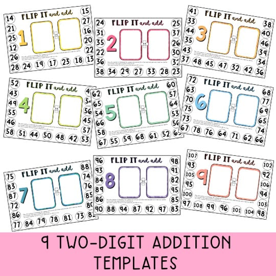 Flip It Fluency Games BUNDLE | Addition, Subtraction, Multiplication & Division