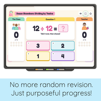 Multiplication and Division Fact Fluency Pathway - Year long Program