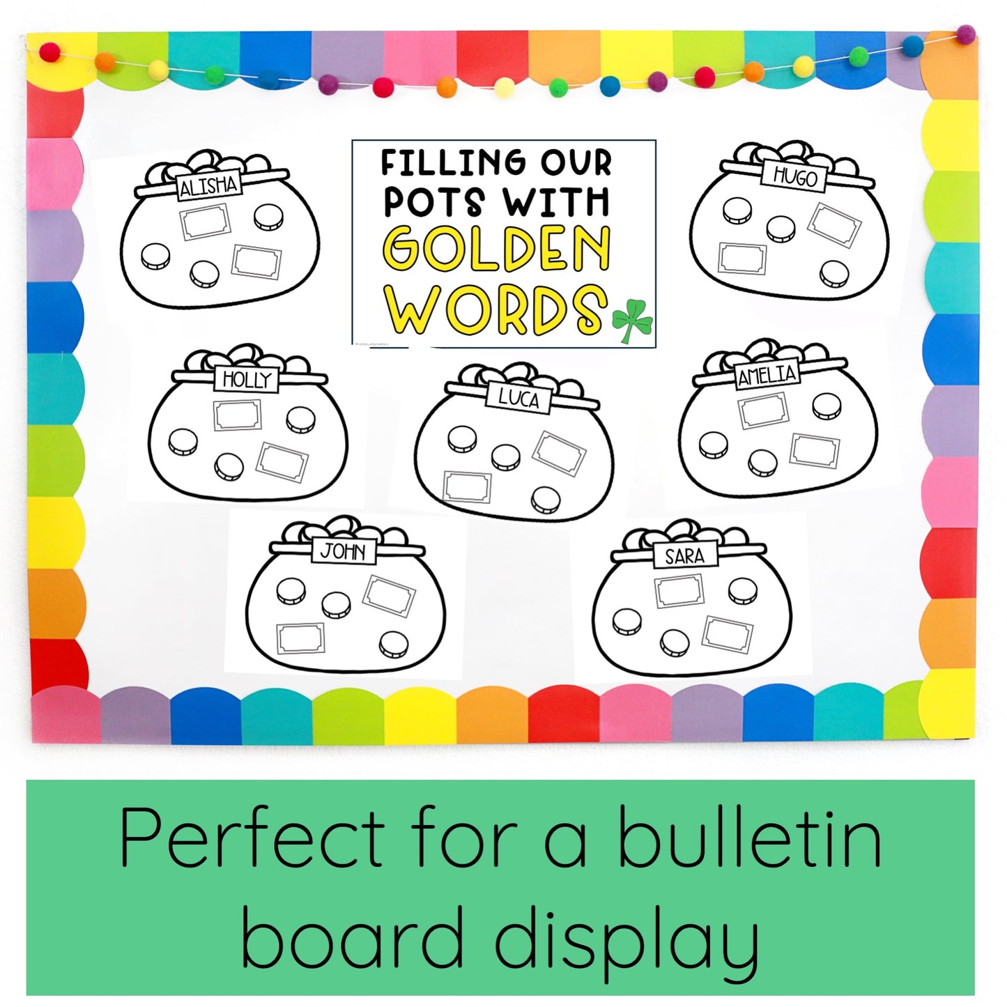 St Patrick's Day Kindness Lesson - Pot of Compliment Craft