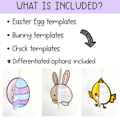 Easter Writing and Craft | Easter Bulletin Board