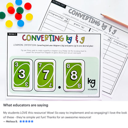 UNO Card Games | Math Centres | Grades 5-6 [VERSION 3]