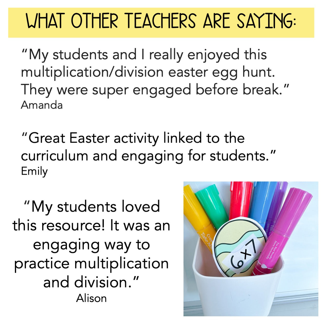 Easter Multiplication & Division Egg Hunt | Easter Math Lesson
