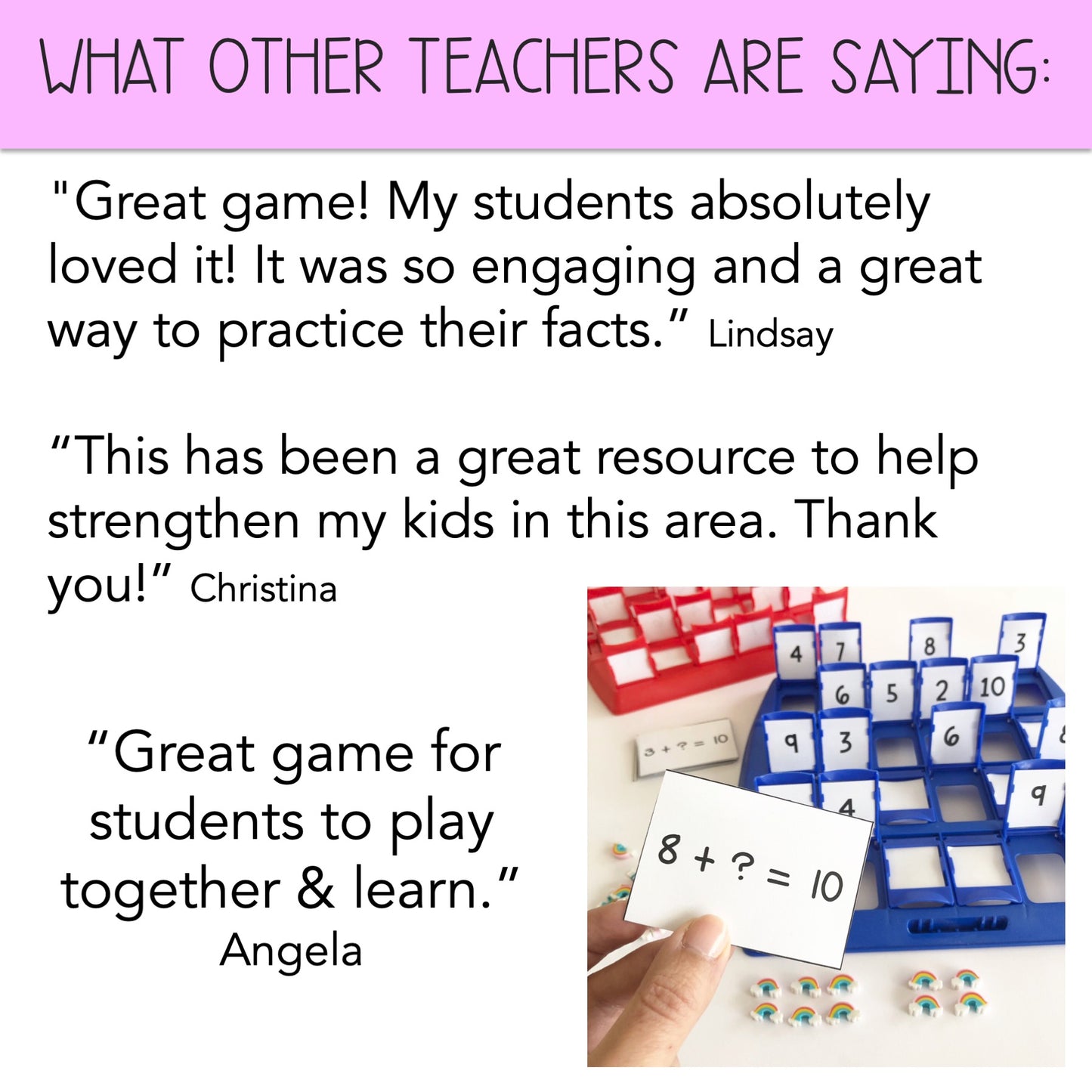 Fluency Game | Number Bonds & Doubles | Addition & Subtraction [Editable]