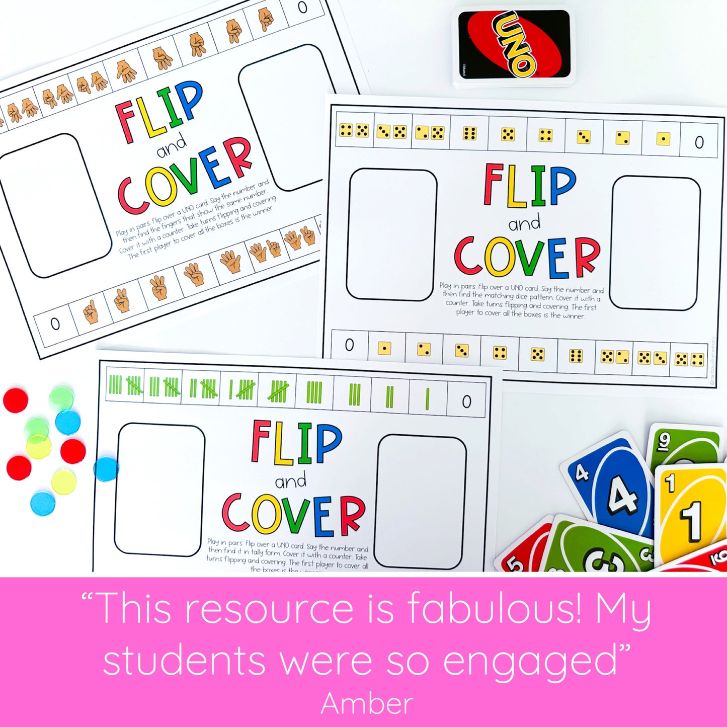 UNO Math Games - Kindergarten (Version 4)