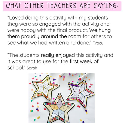 Shining Bright in 2026 - New Year Goal Setting Craft