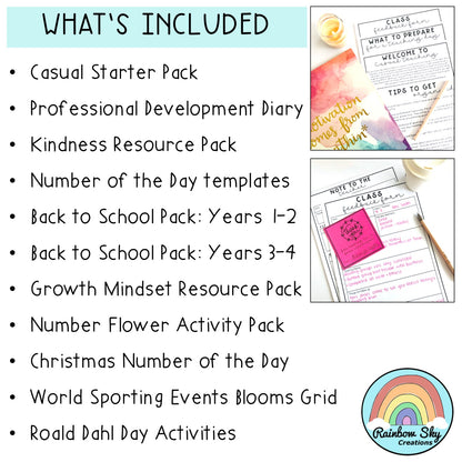 Relief Teacher Resource BUNDLE | Casual Teacher | Substitute Teacher | New Teacher