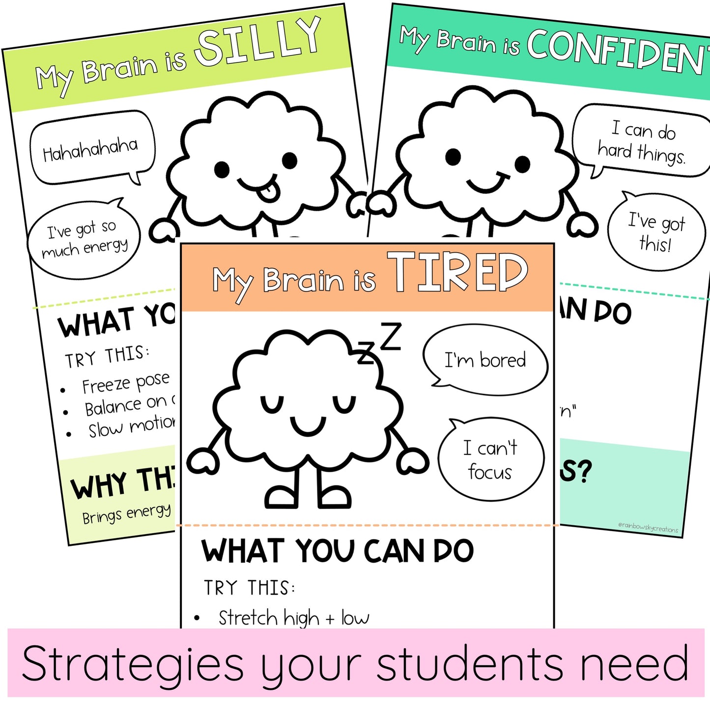 Brain Break BUNDLE / Brain Breaks and Self Regulation
