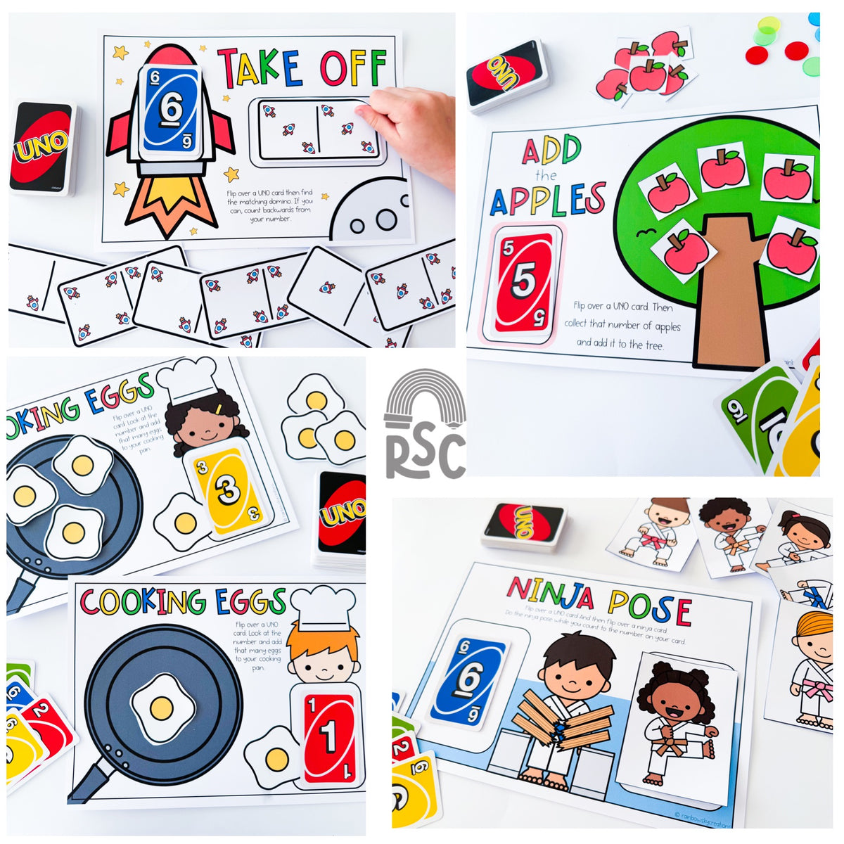 UNO Card Games - Preschool (Version 3)