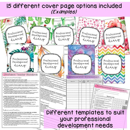 Australian Organised Teacher BUNDLE | Planner, PD Diary & Assessment Book [Toucan Theme]