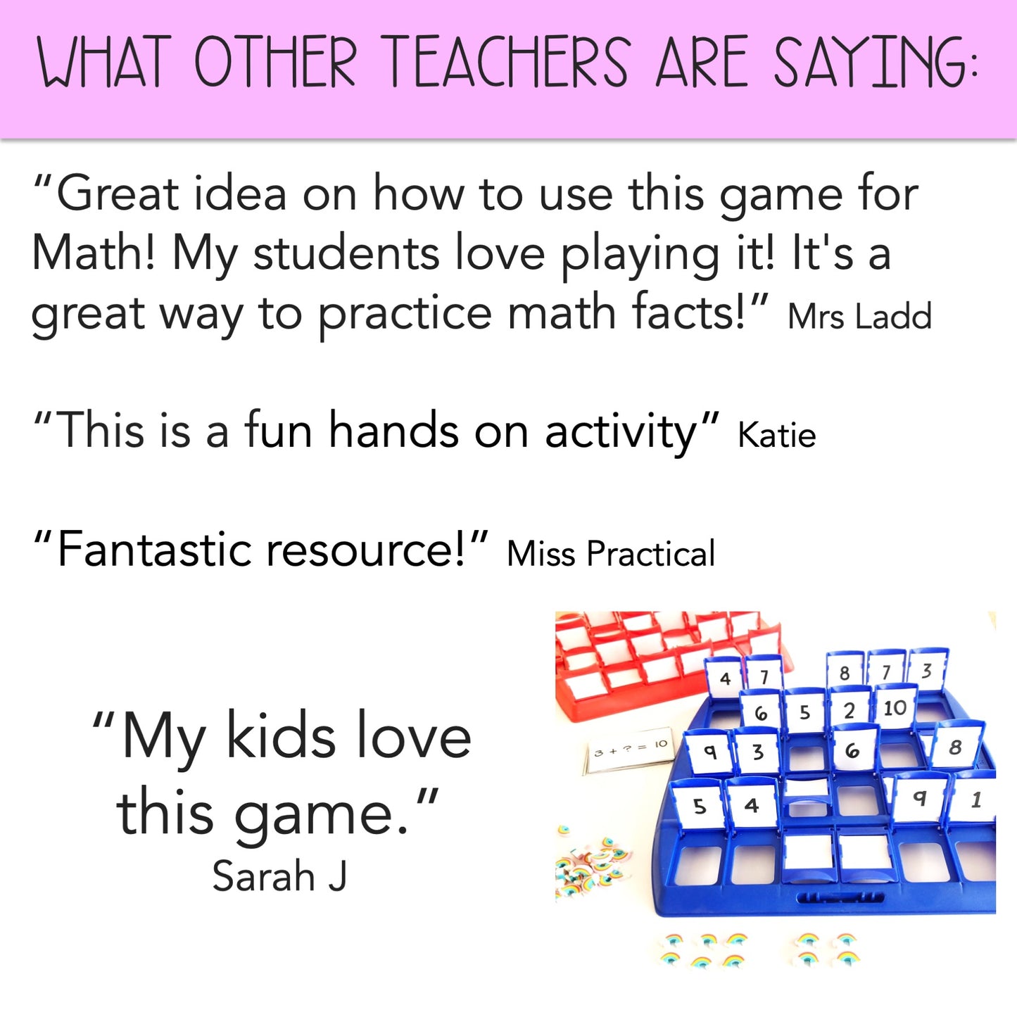 Fluency Game | Number Bonds & Doubles | Addition & Subtraction [Editable]