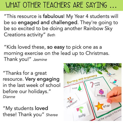 Christmas Activity BUNDLE | Kindergarten - Grade 6