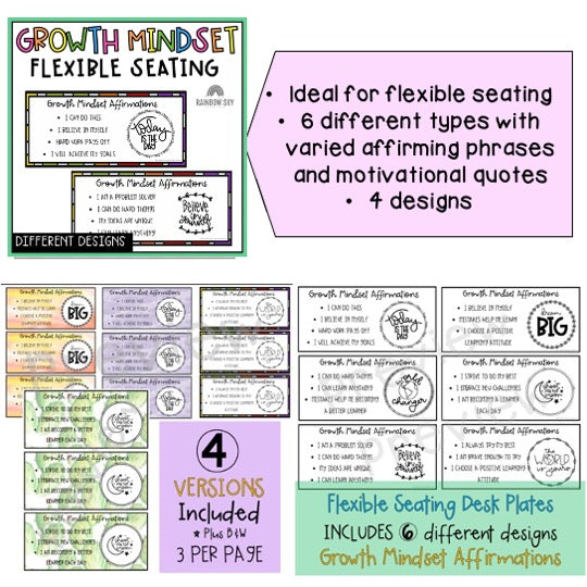 Growth Mindset BUNDLE | Growth Mindset Lessons | Grades 1-2