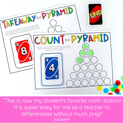 UNO Math Games - Kindergarten (Version 4)