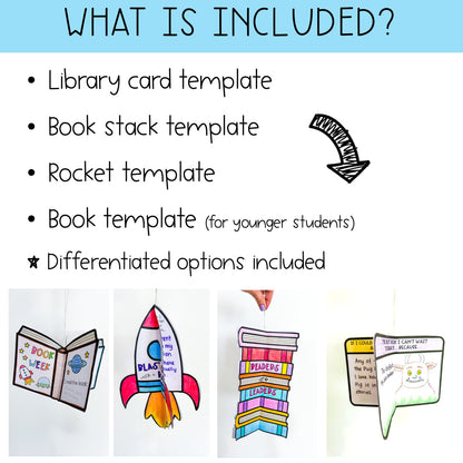 Book Week Craft | Reading Reflection Activity