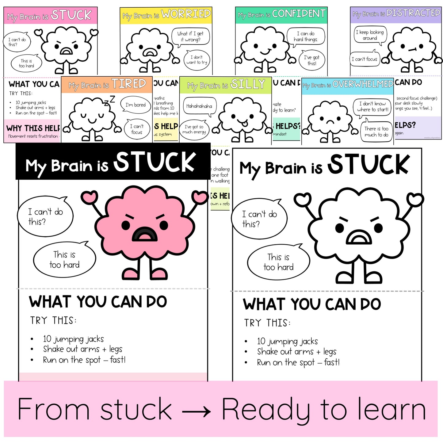 Brain Break BUNDLE / Brain Breaks and Self Regulation