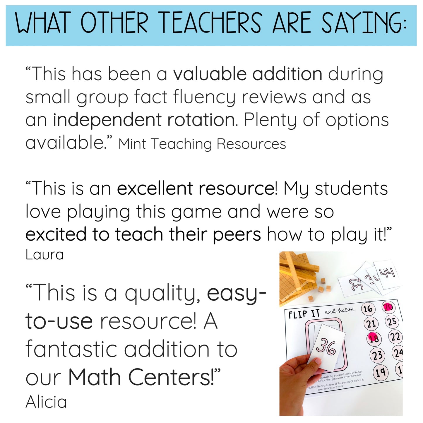 Doubles and Halves Flip it Games