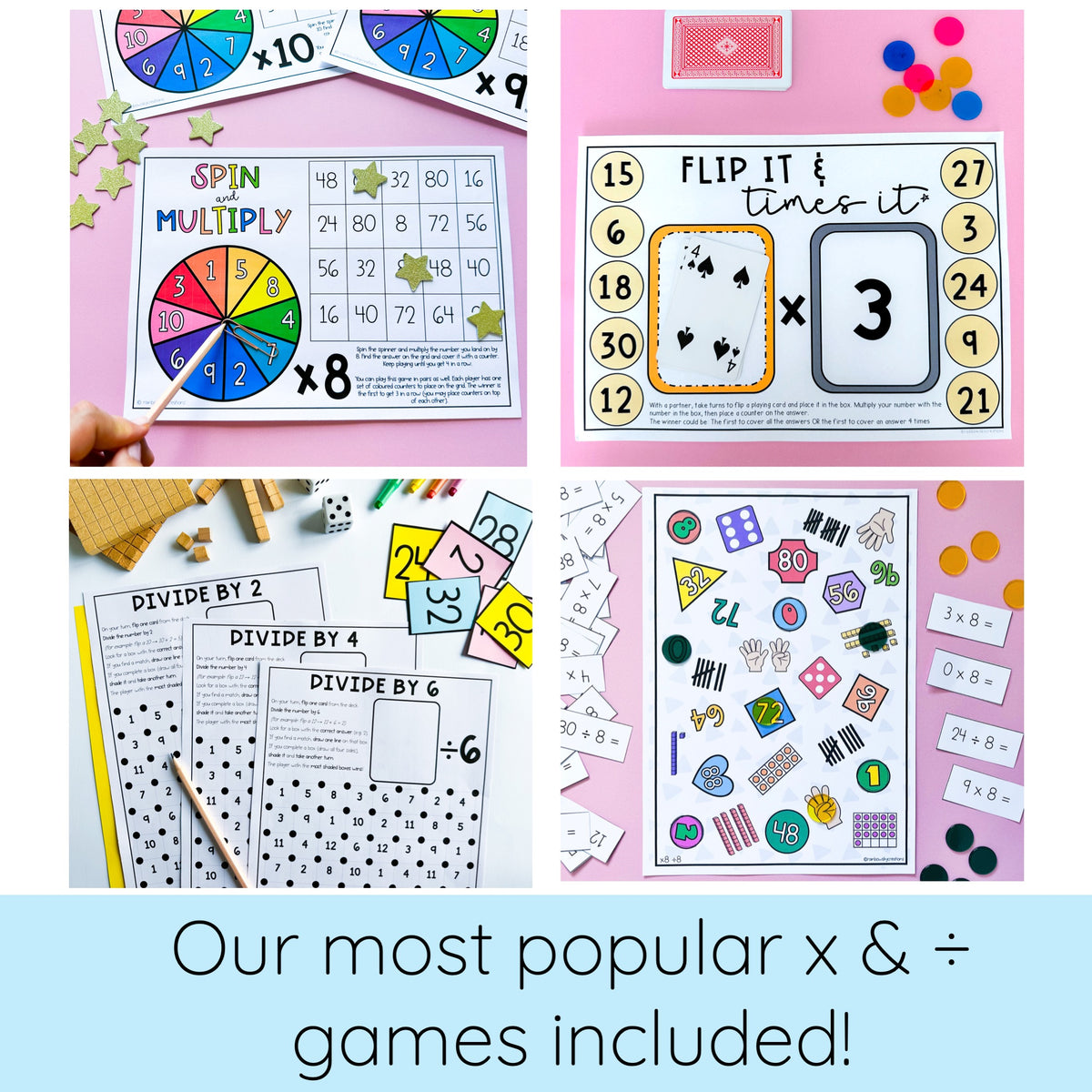 Multiplication and Division Fact Fluency Pathway - Year long Program