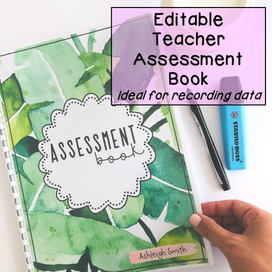 Australian Organised Teacher BUNDLE | Planner, PD Diary & Assessment Book [Toucan Theme]