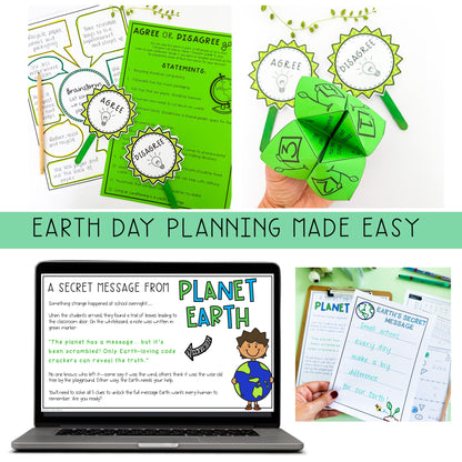 Earth Day BUNDLE | Earth Day Writing and Math Activities