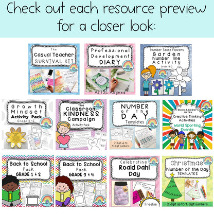 Relief Teacher Resource BUNDLE | Casual Teacher | Substitute Teacher | New Teacher